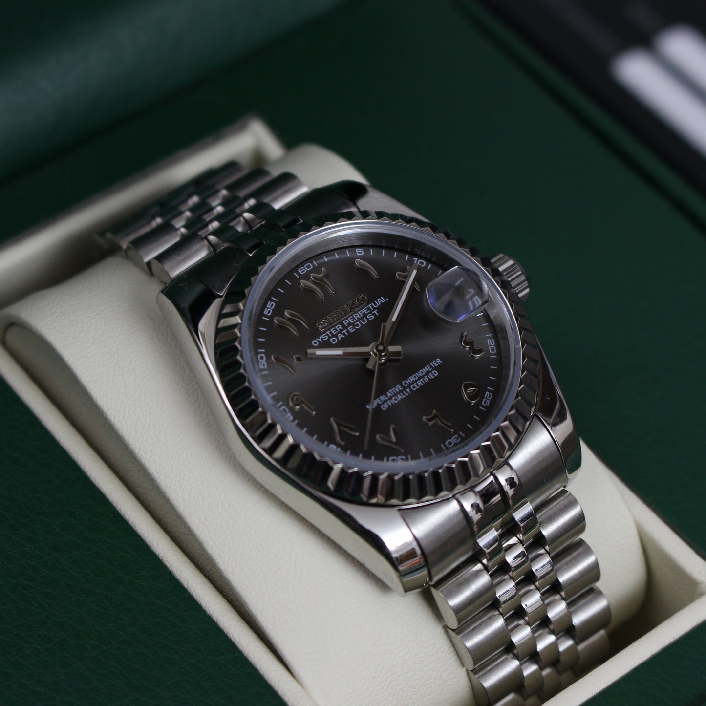 DATEJUST ARABIC (GREY)