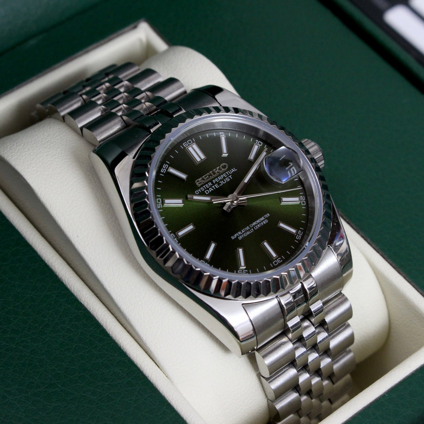 DATEJUST OLIVE GREEN