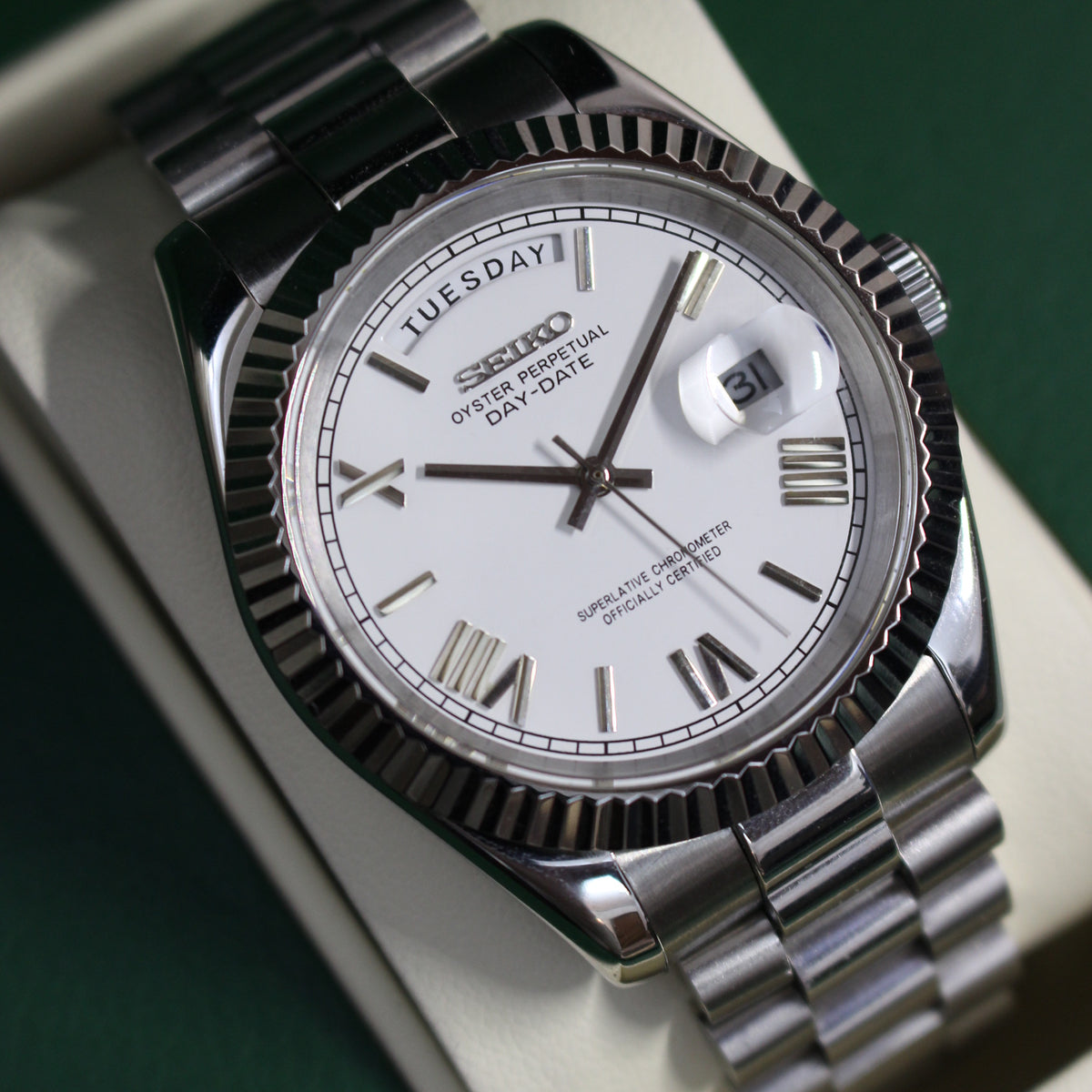 DAY-DATE WHITE