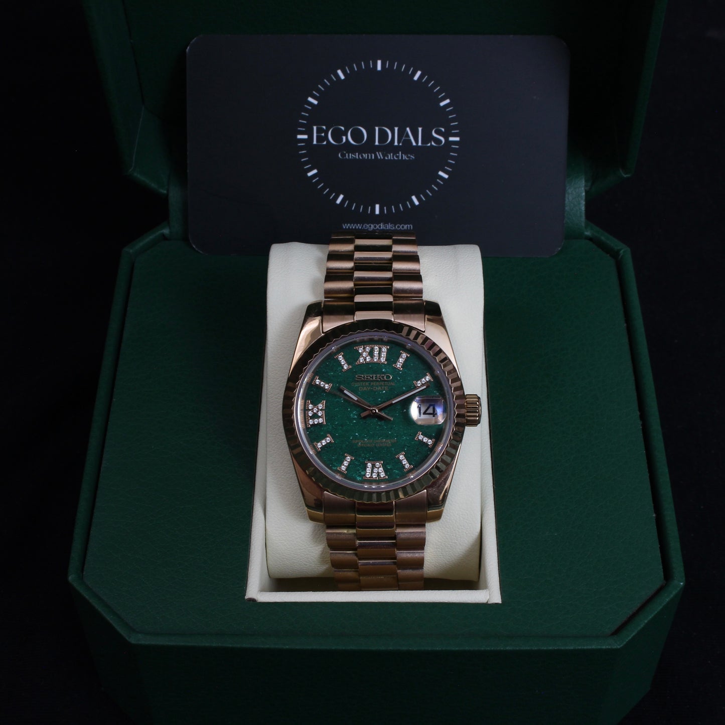 DATEJUST GREEN ADVENTURINE DIAL