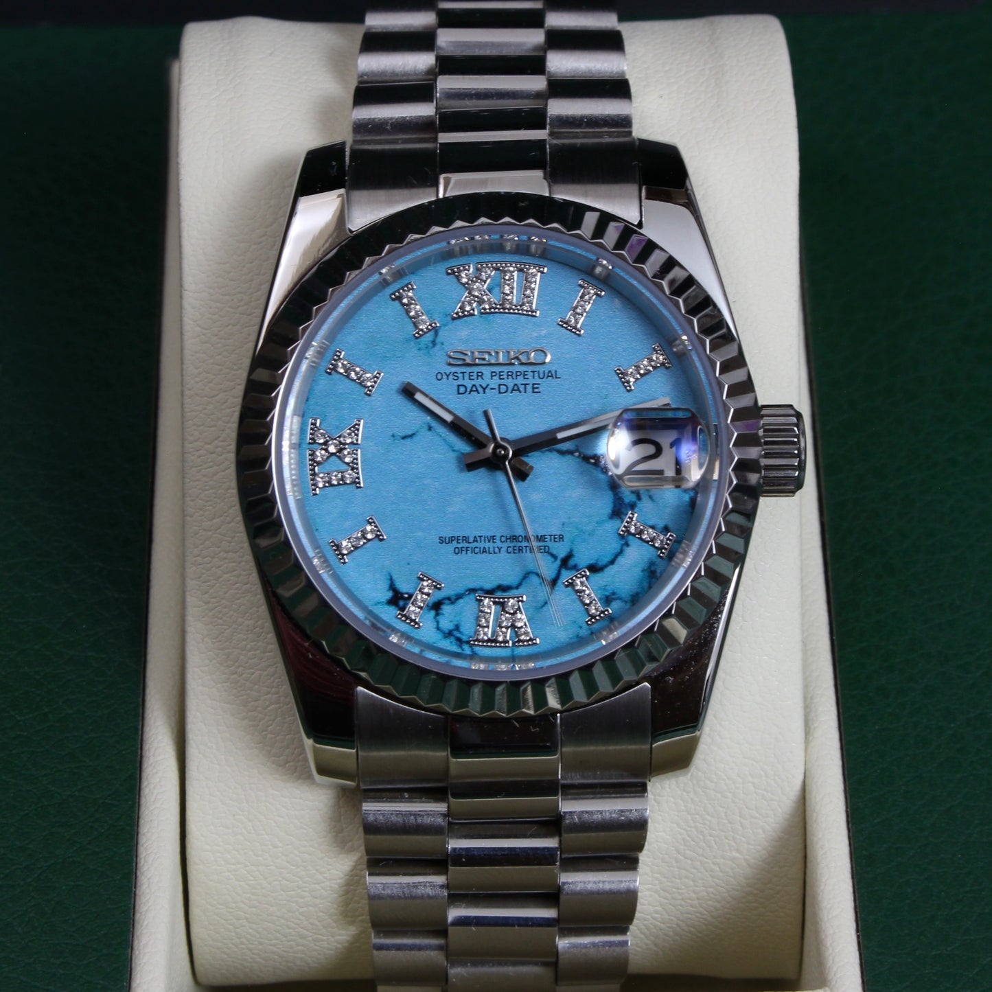 DATEJUST TURQUOISE DIAL