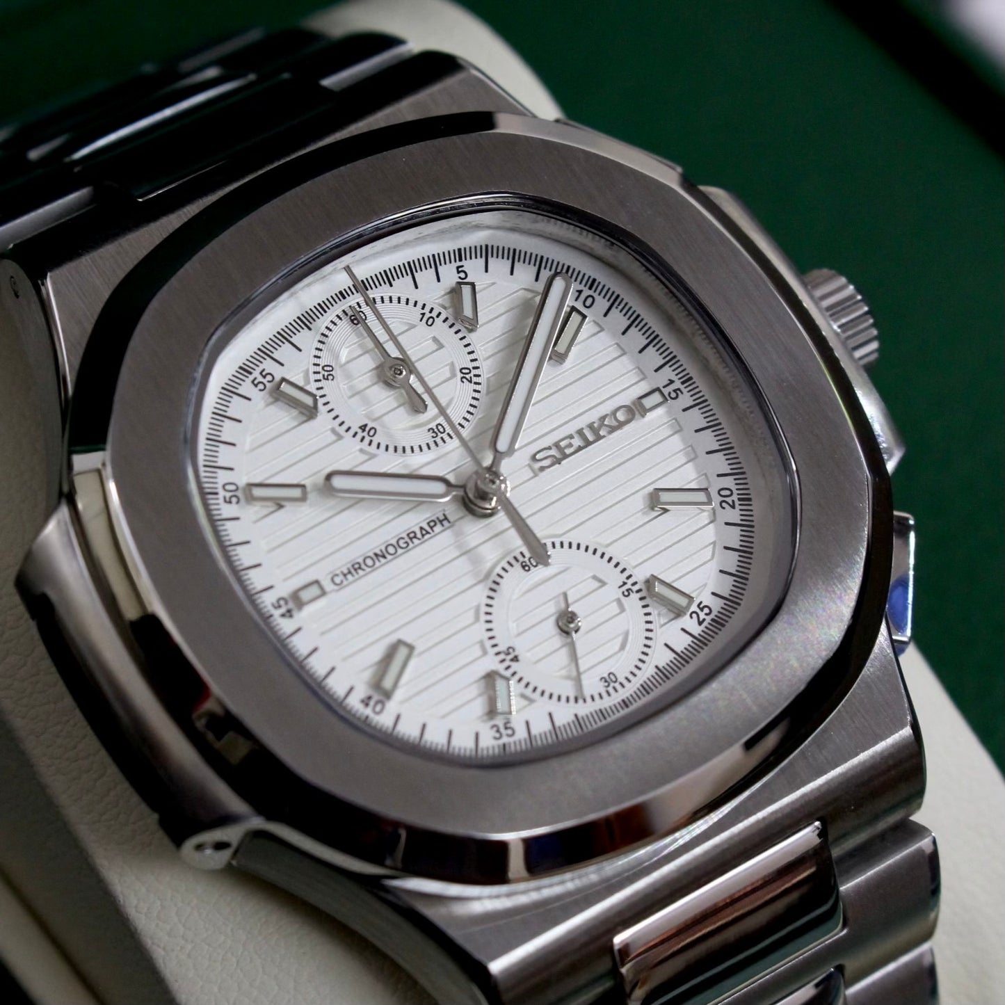NAUTILUS CRONOGRAPH WHITE