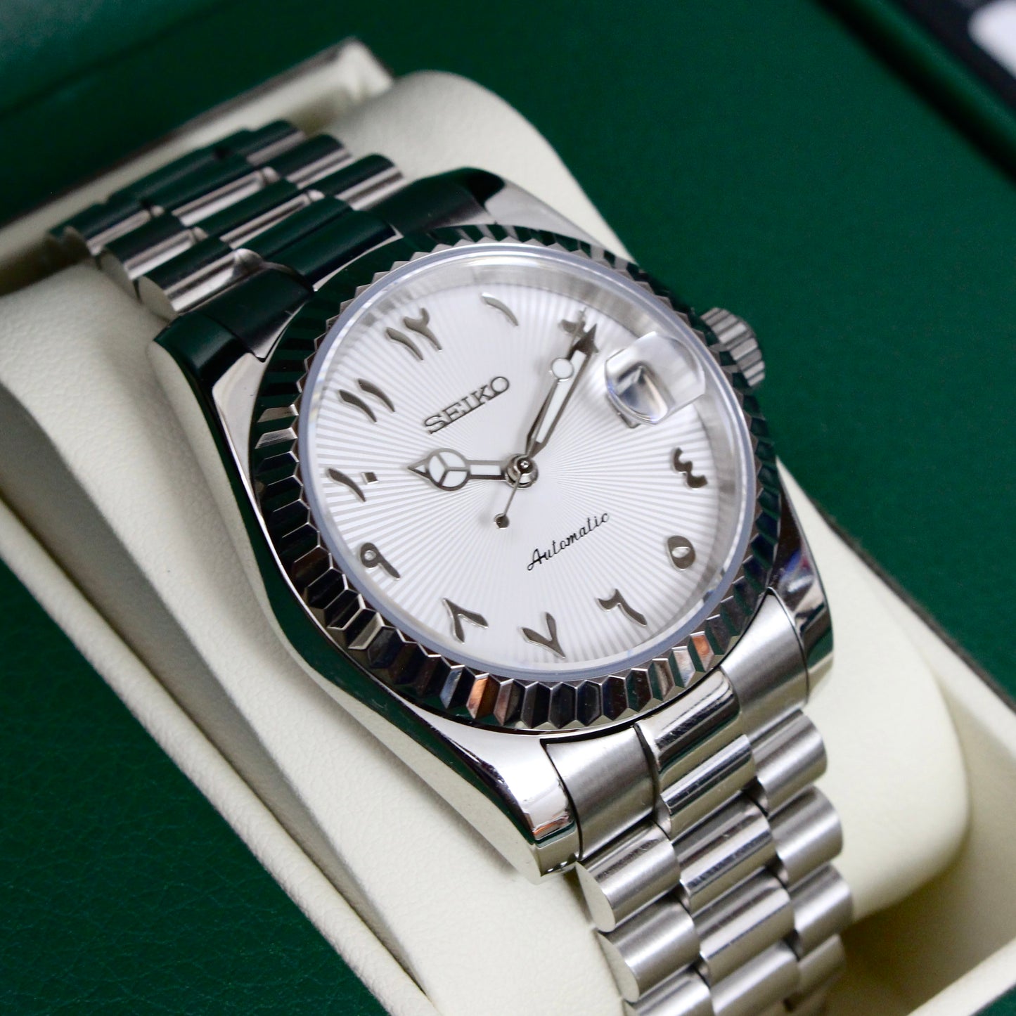 DATEJUST ARABIC (WHITE)