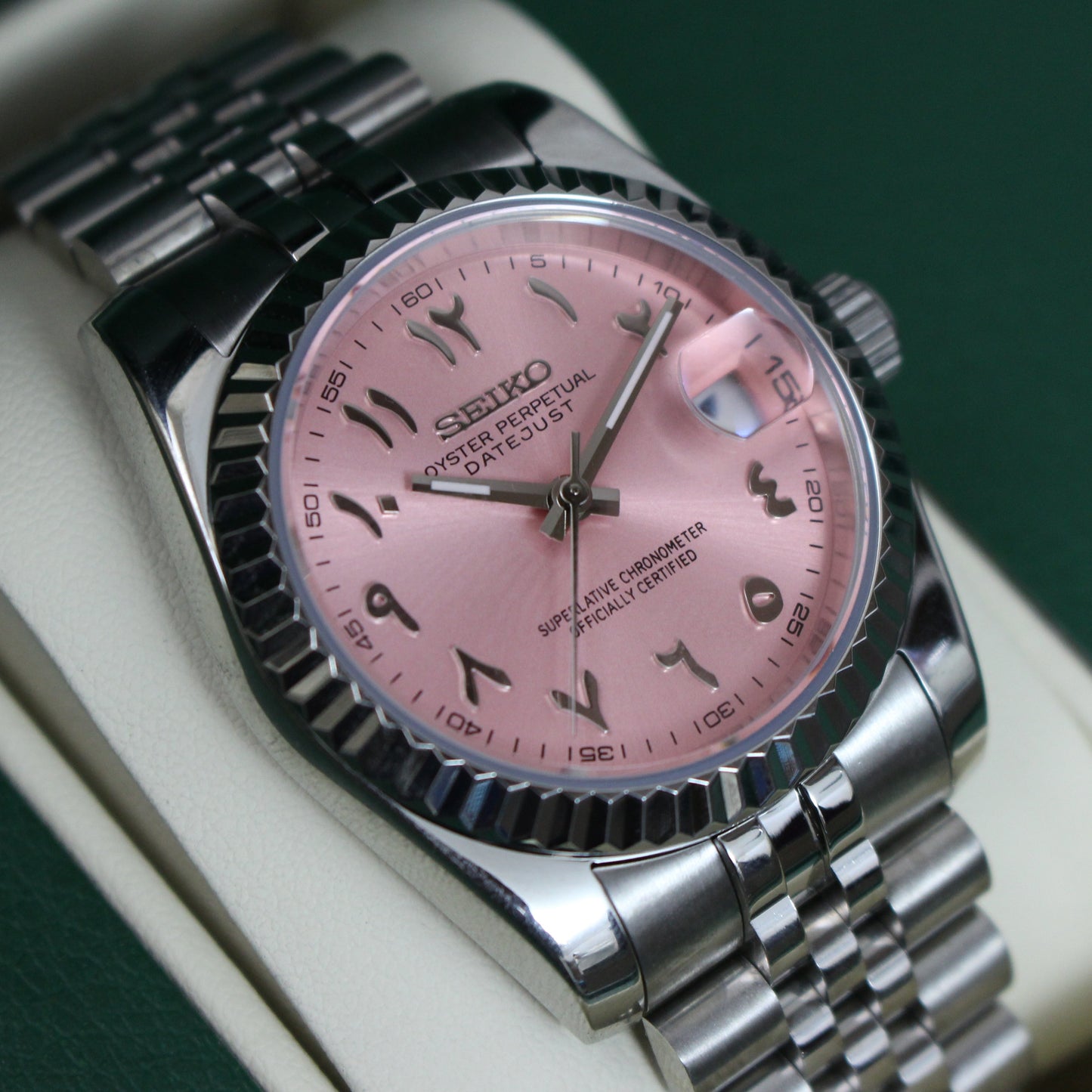 DATE-JUST ARABIC (PINK)