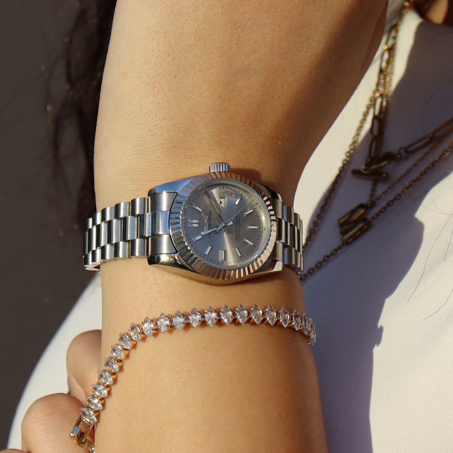 LADY-DATEJUST (31mm) SILVER