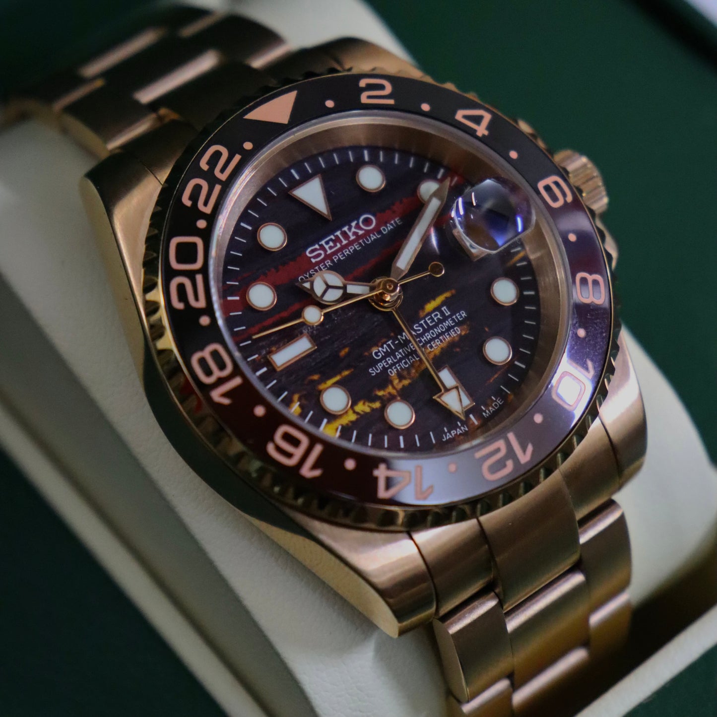 GMT ROOT BEER (TIGER DIAL)