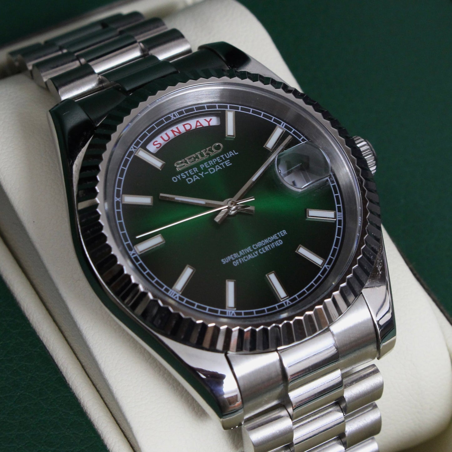 DAY-DATE GREEN