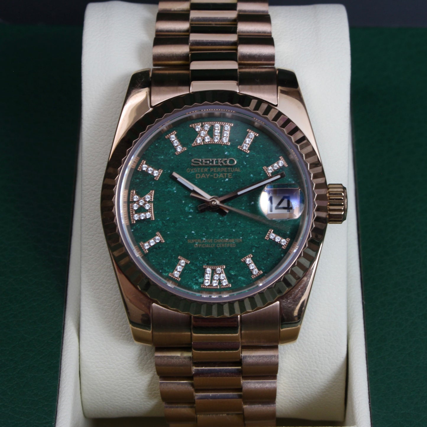 DATEJUST GREEN ADVENTURINE DIAL