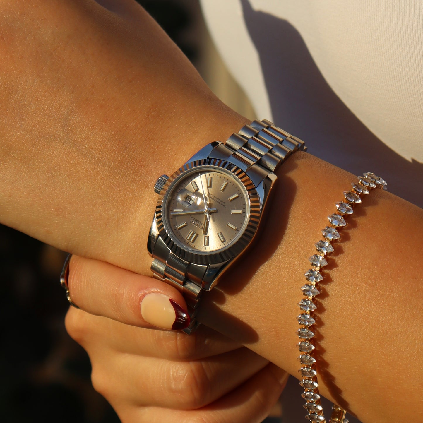 LADY-DATEJUST (31mm) SILVER