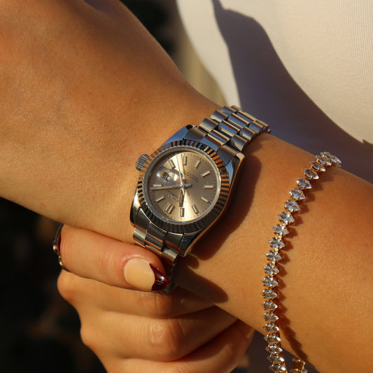 LADY-DATEJUST (31mm) SILVER