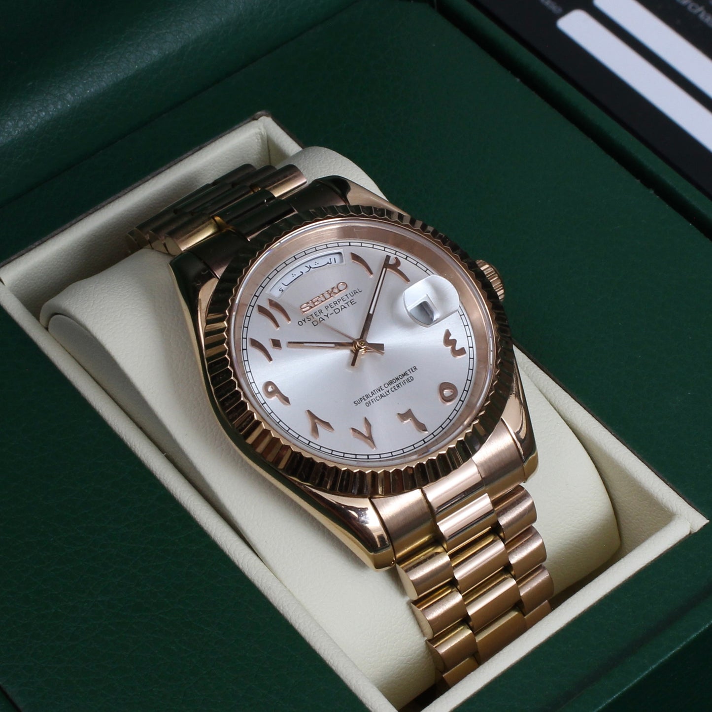 DAYDATE ARABIC ROSE GOLD