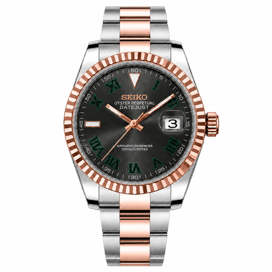 DATE-JUST WIMBLEDON TWO TONE (OYSTER BRACELET)