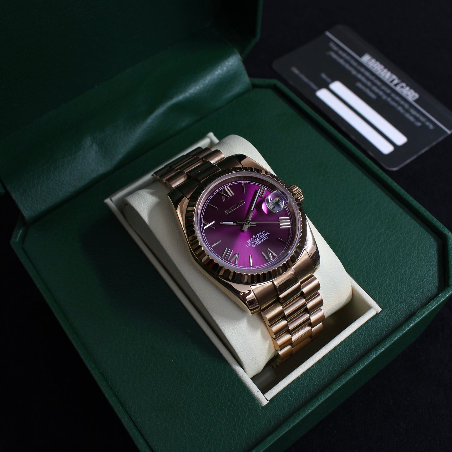 DATE-JUST PRESIDENT (PURPLE)