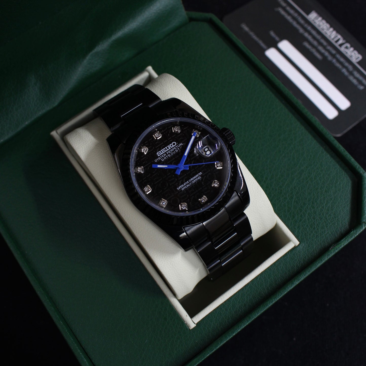 DATE-JUST (BLACK-BLUE)