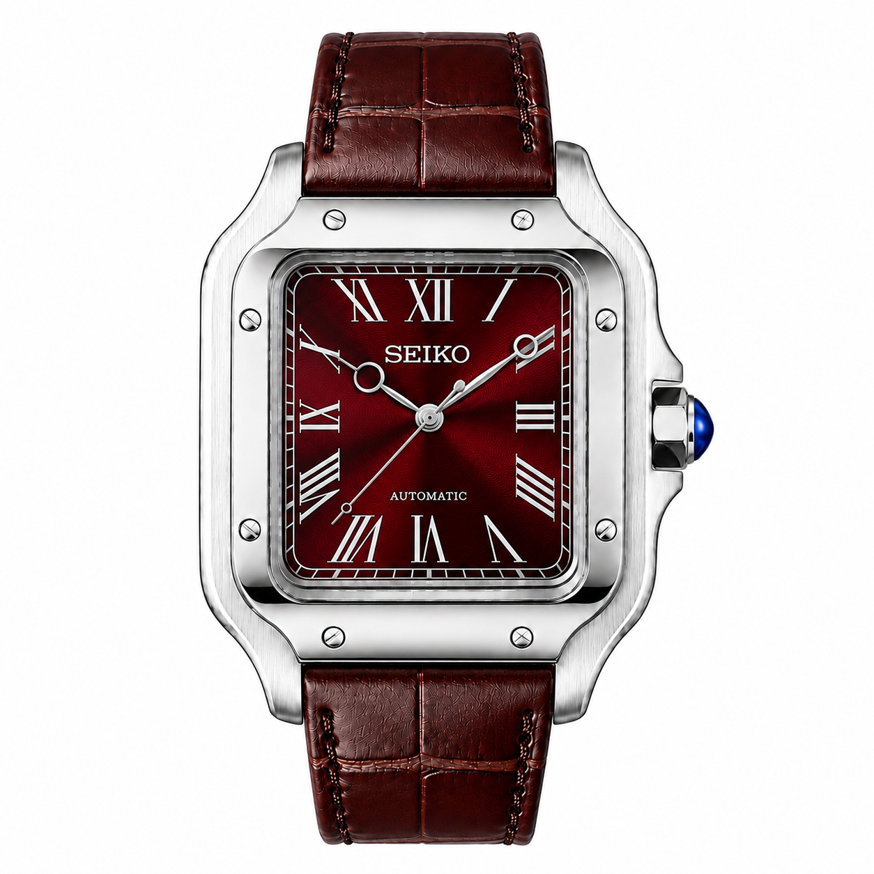 SANTOS CHERRY (LEATHER STRAP)