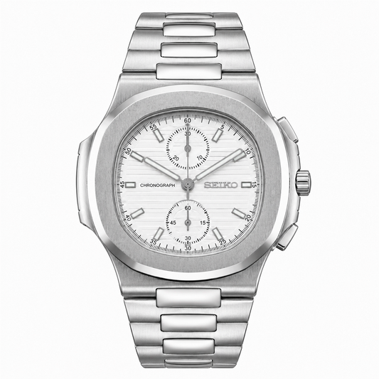 NAUTILUS CRONOGRAPH (WHITE)