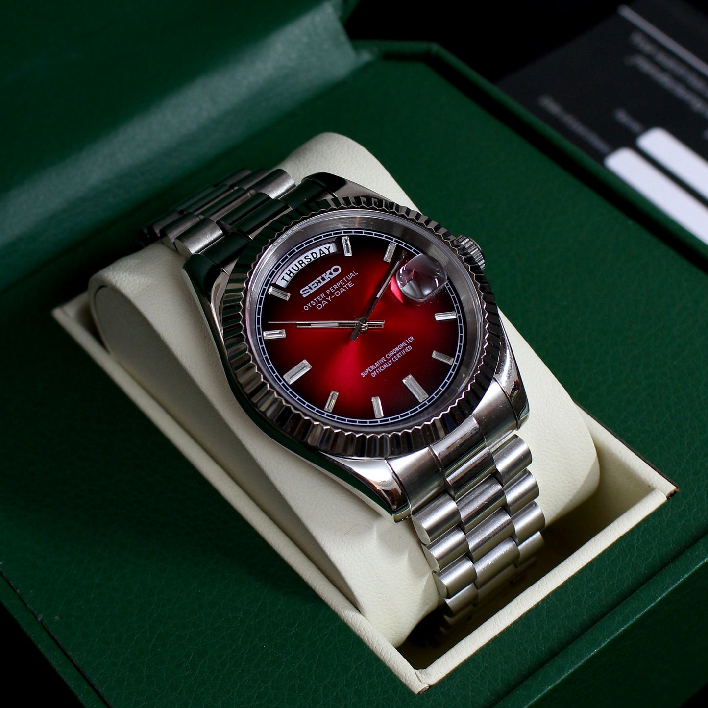 DAY-DATE CHERRY