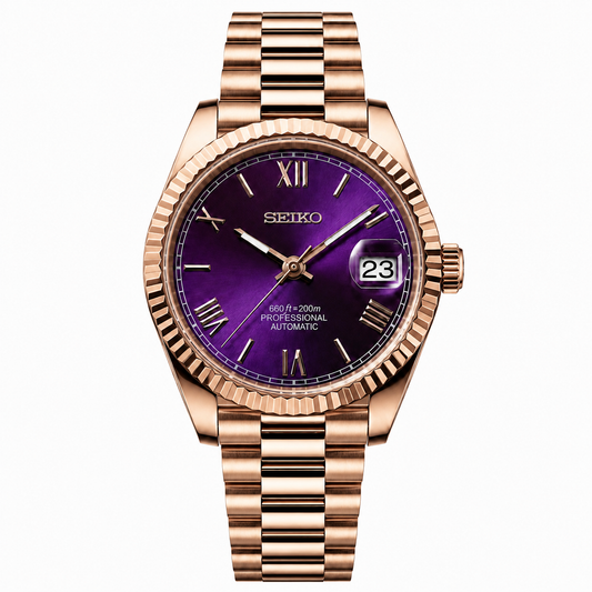 DATE-JUST PRESIDENT (PURPLE)