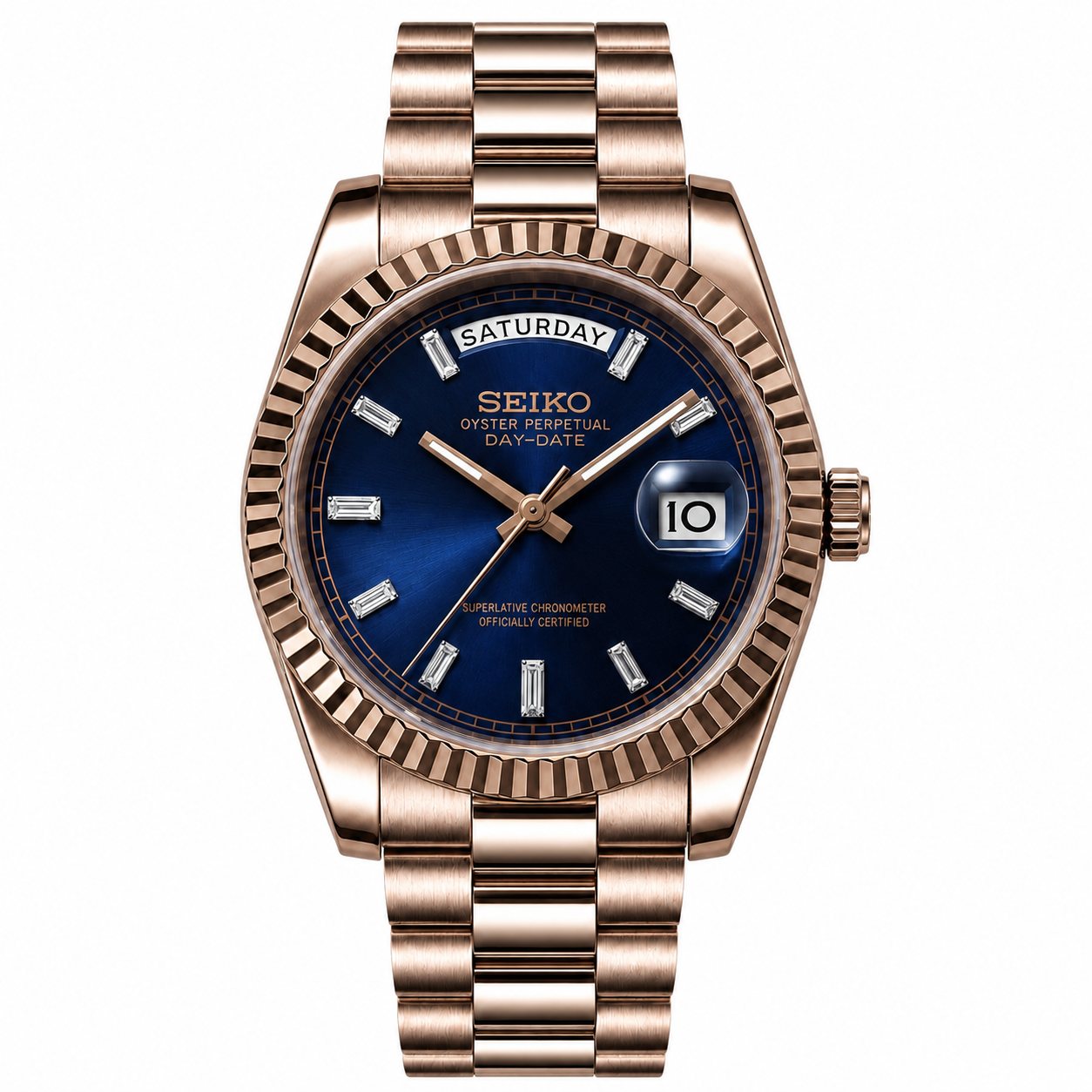 DAY-DATE ROSE GOLD (NAVY DIAL)