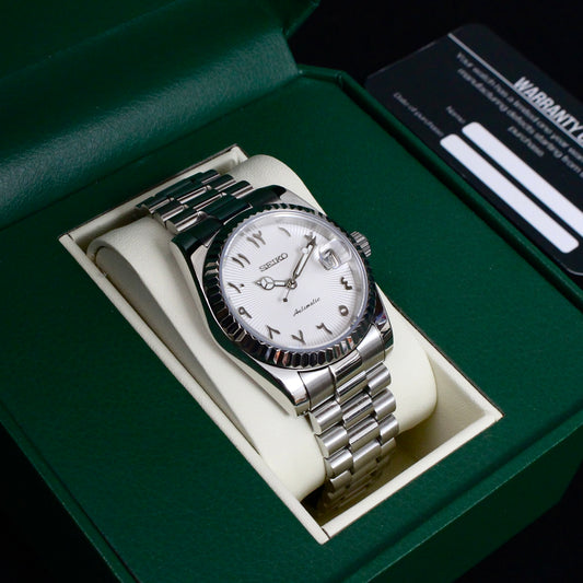 DATEJUST ARABIC (WHITE)