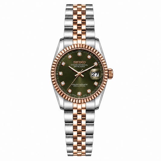 LADY-DATEJUST (31mm) HALF ROSEGOLD