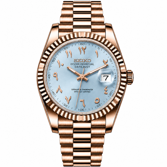 DATE-JUST PRESIDENT (TIFFANY BLUE)