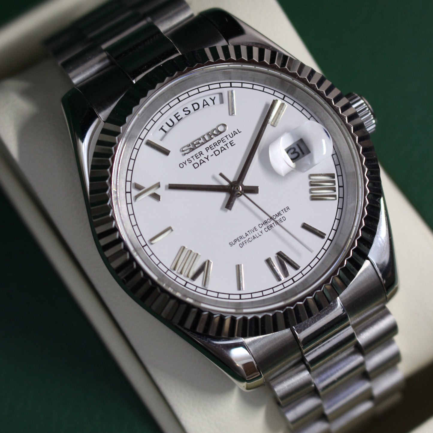 DAY-DATE WHITE