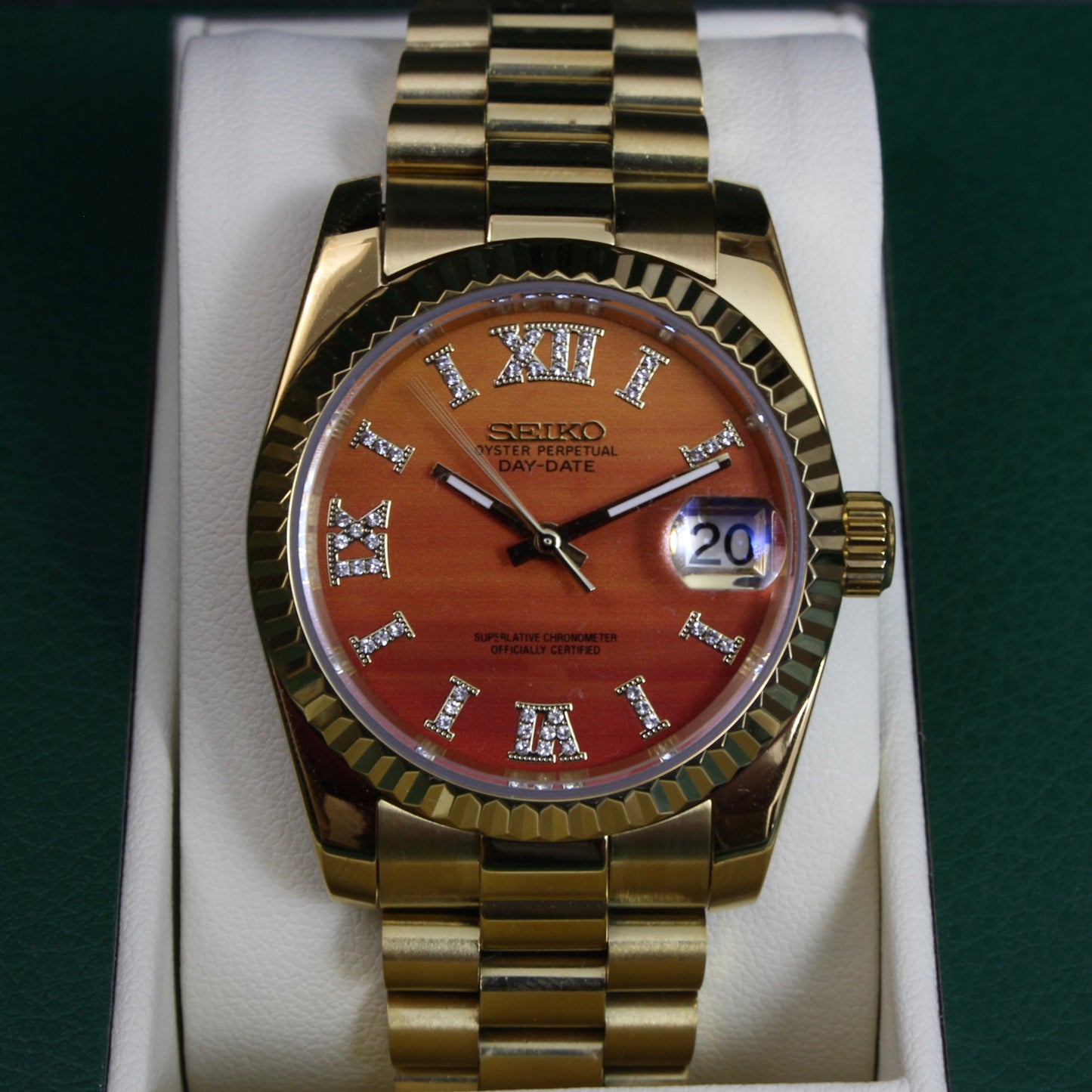DATEJUST CARNELIAN DIAL