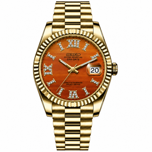 DATE-JUST CARNELIAN DIAL