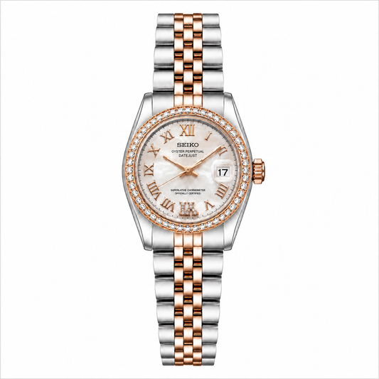 LADY-DATEJUST (31mm) HALF ROSEGOLD