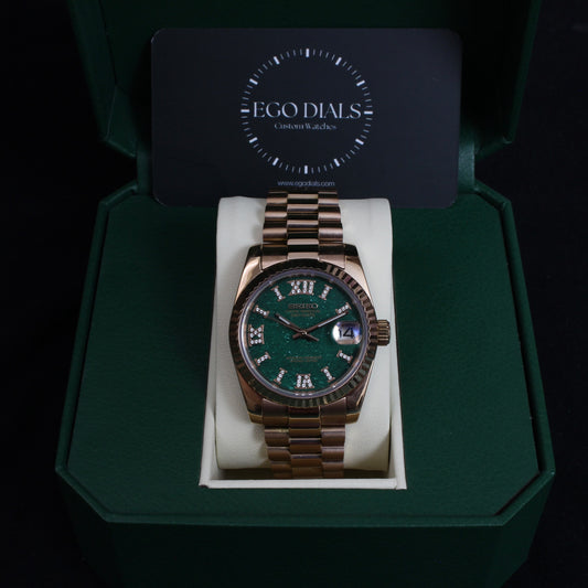 DATEJUST GREEN ADVENTURINE DIAL