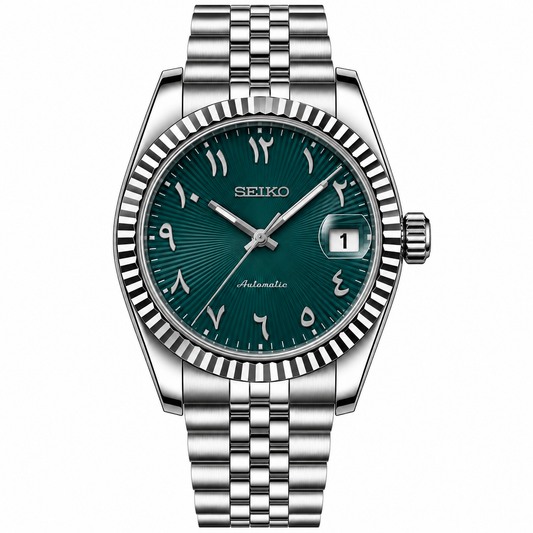 DATE-JUST ARABIC (GREEN)