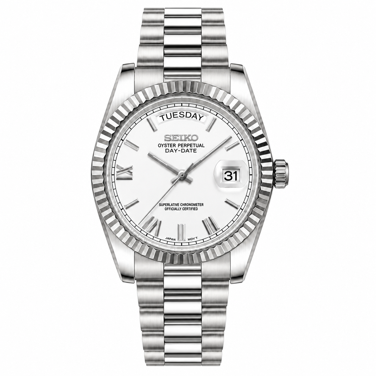 DAY-DATE WHITE