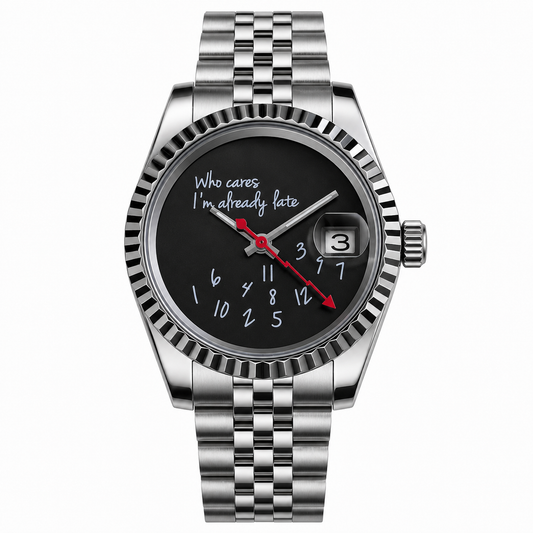 DATE-JUST (WHO CARES?) BLACK EDITION