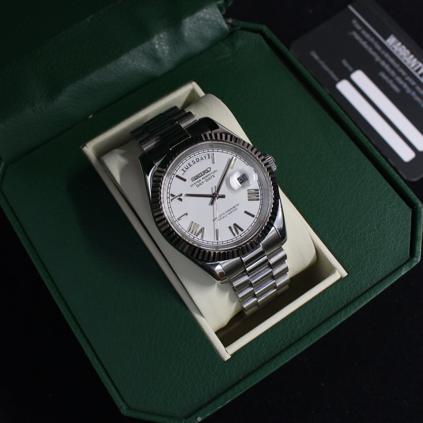 DAY-DATE WHITE