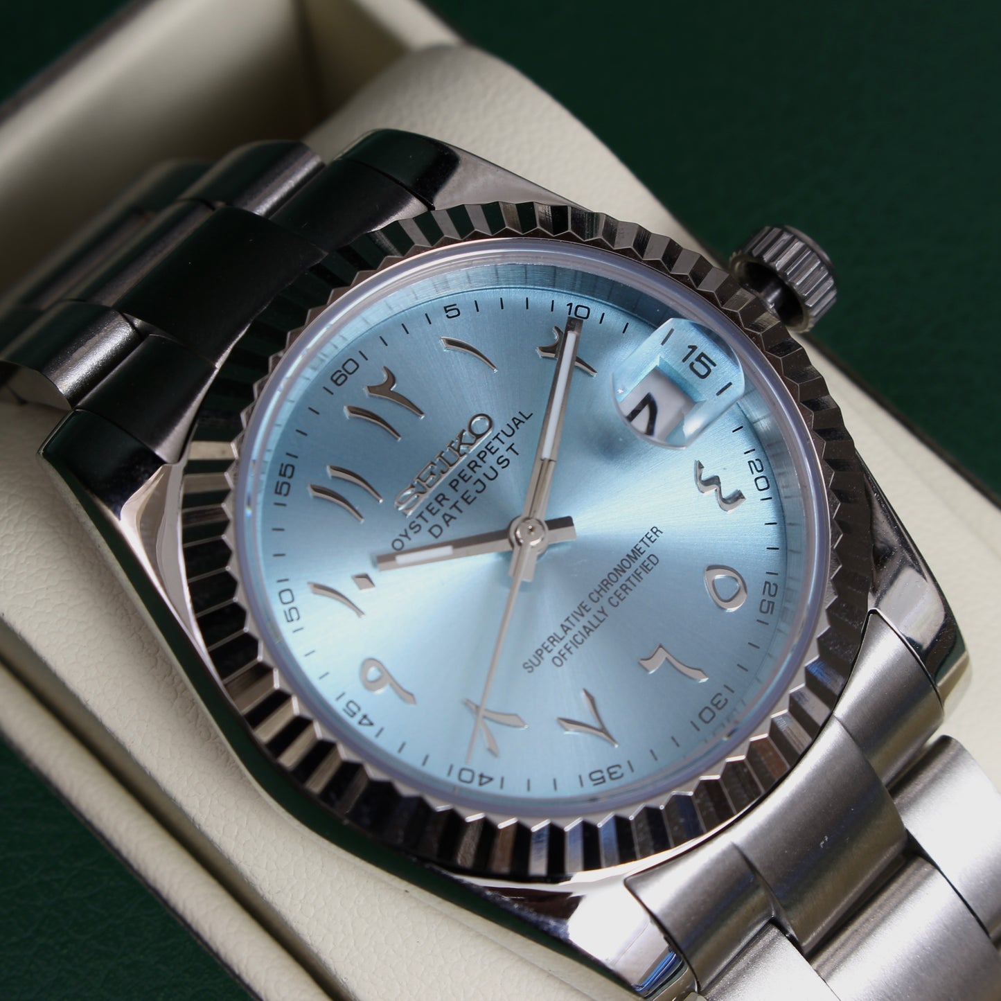 DATEJUST ARABIC (TIFFANY BLUE)