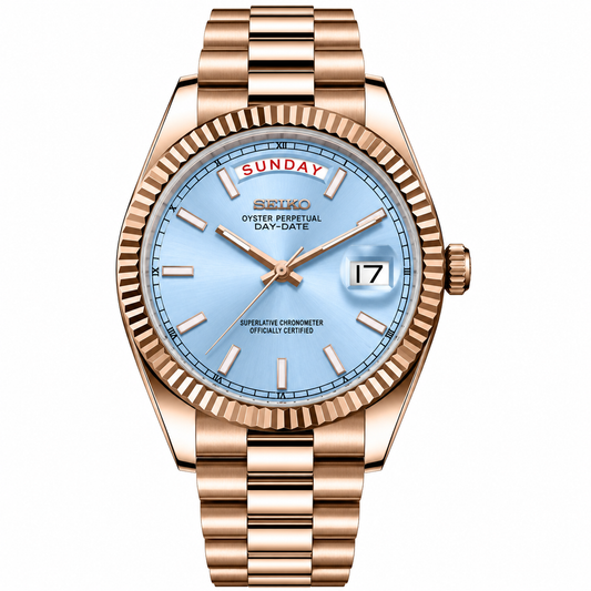 DAY-DATE ROSE GOLD (TIFFANY BLUE)