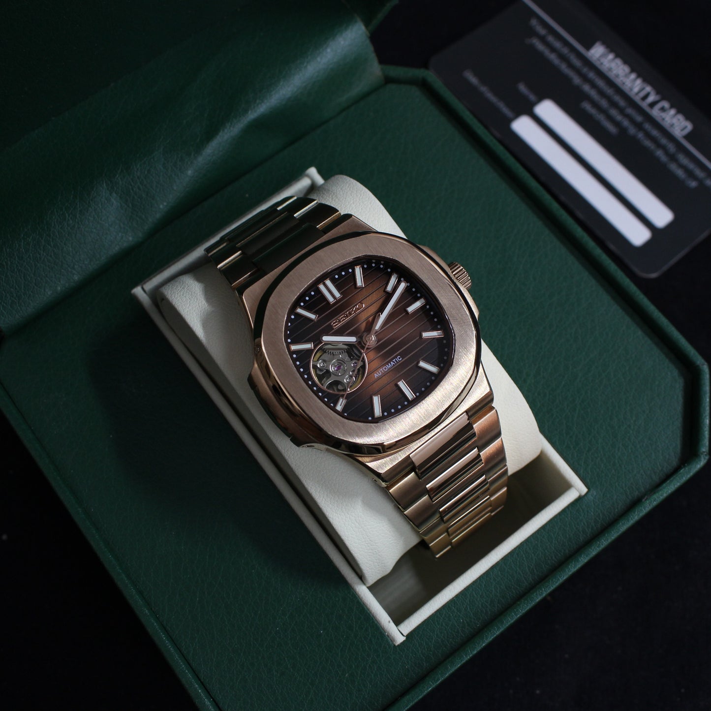 NAUTILUS OPEN HEART (CHOCOLATE)