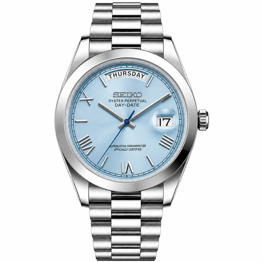 DAY-DATE ROMAN (SKY BLUE)