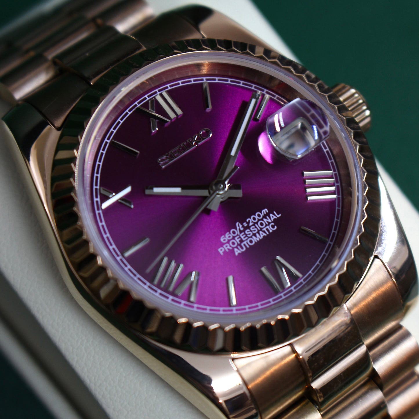DATE-JUST PRESIDENT (PURPLE)