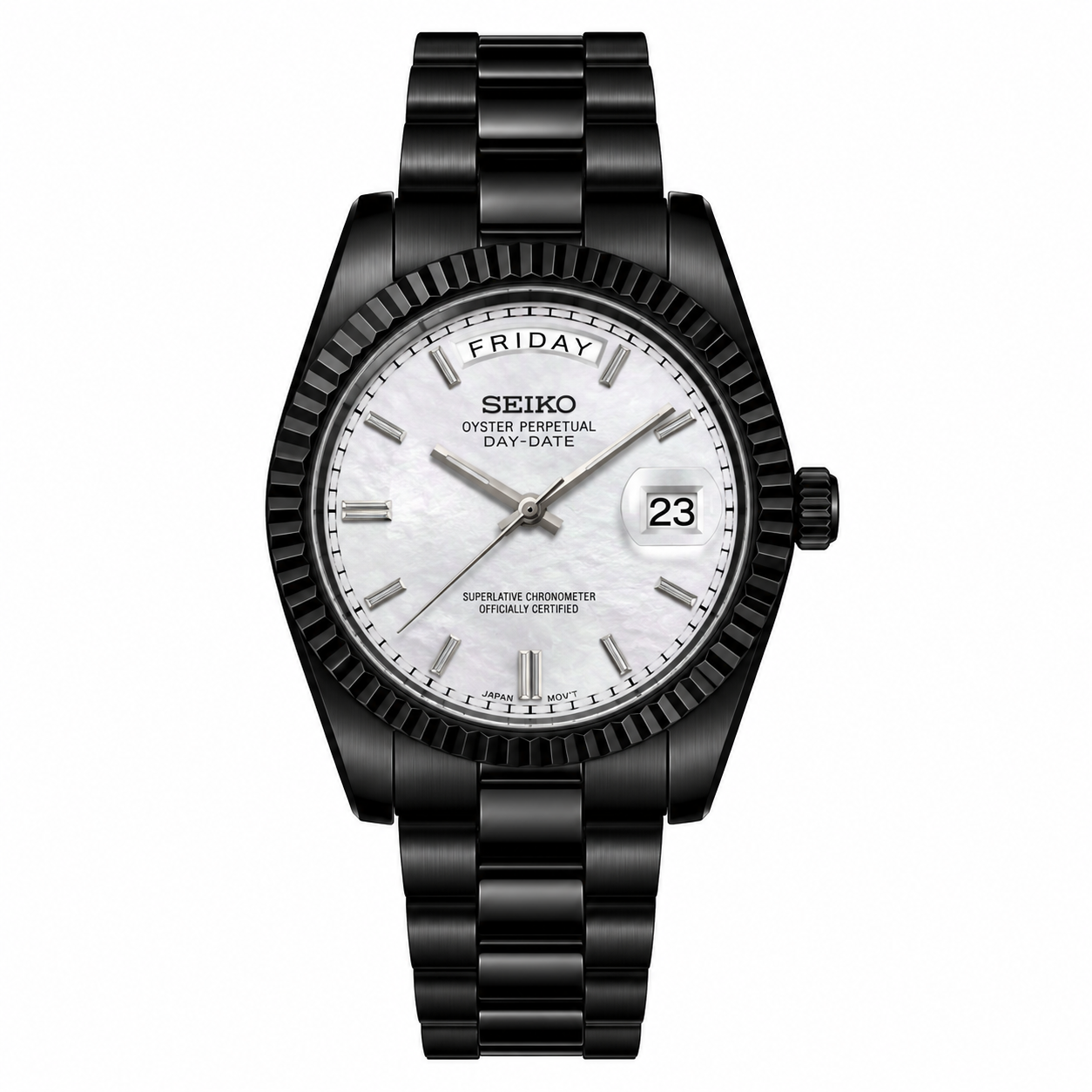 DAY-DATE BLACK (PEARL DIAL)