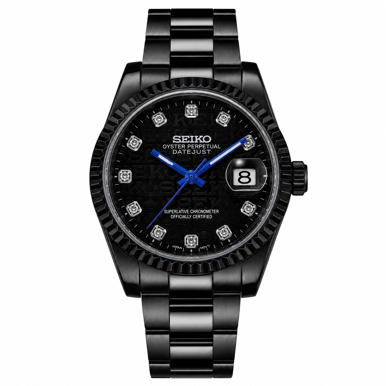 DATE-JUST (BLACK-BLUE)