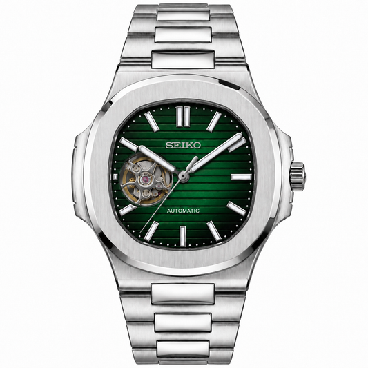 NAUTILUS OPEN HEART (GREEN)