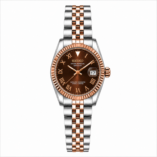 LADY-DATEJUST (31mm) HALF ROSEGOLD