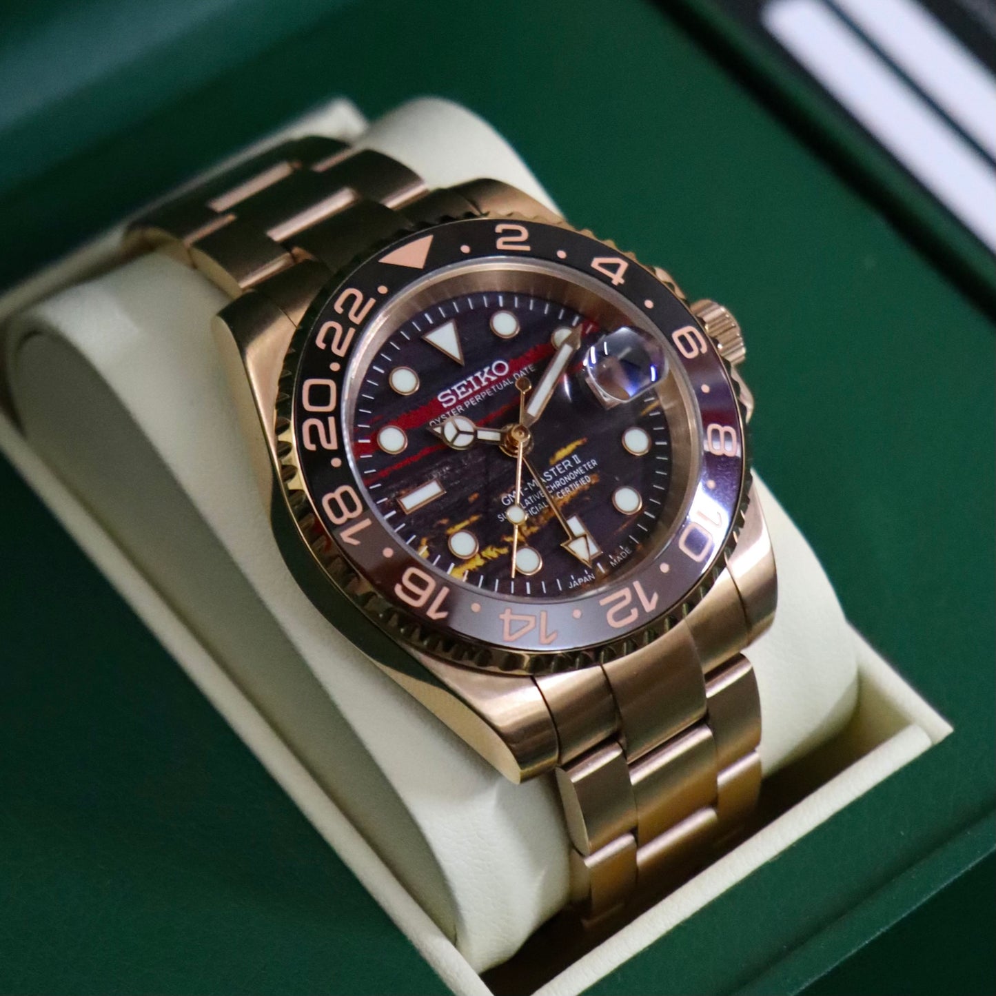 GMT ROOT BEER (TIGER DIAL)