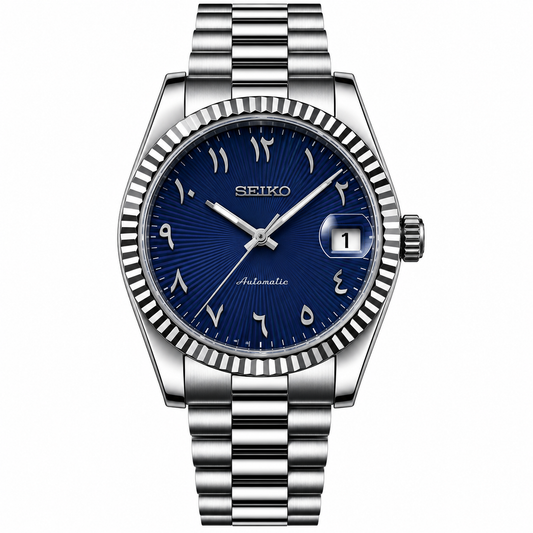 DATE-JUST ARABIC NAVY