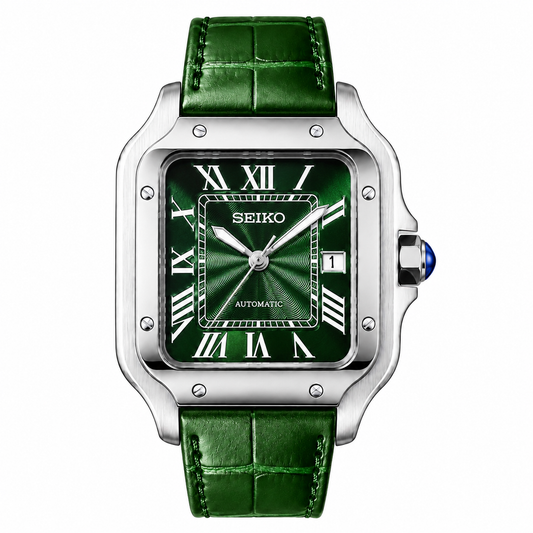 SANTOS GREEN (LEATHER STRAP)
